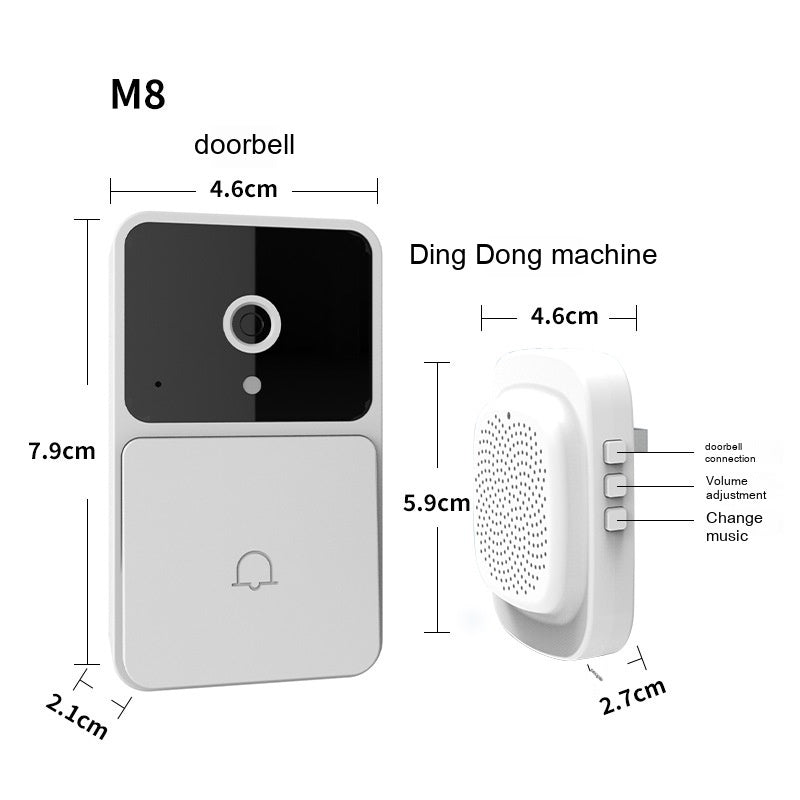 Wireless Visual Home Smart Doorbell Camera - ThreeSixty Trend