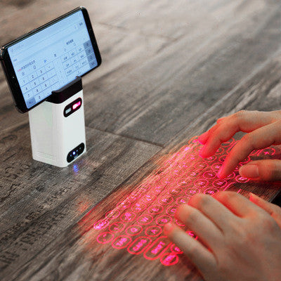 Virtual Laser Keyboard Bluetooth Wireless Projector Phone Keyboard For Computer Pad Laptop With Mouse Function - ThreeSixty Trend