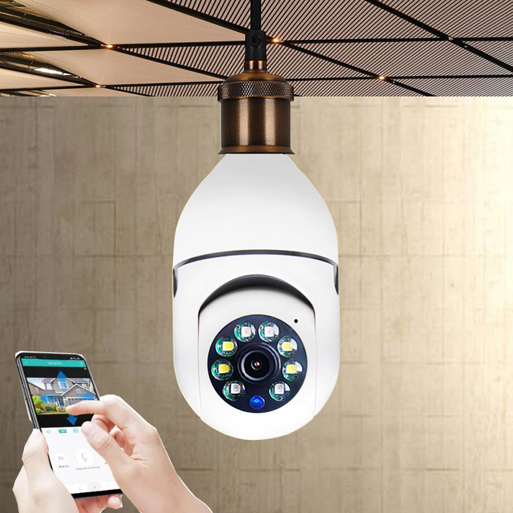 WiFi CAMERA 1080P Bulb 4X Zoom Camera E27 Home 5GWiFi Alarm Monitor - ThreeSixty Trend